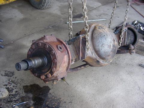 1992 Ford Bronco - bearings removed