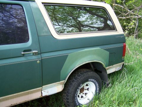 1989 Ford Bronco - Previous poor rust repair job
