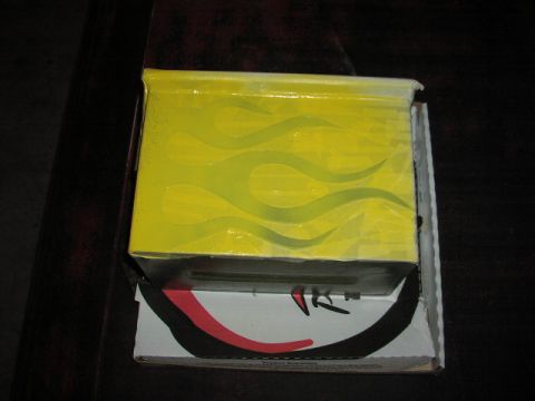 1981 Ford Bronco - lay your base...i am using my lighter color first and consentrating on the base of the flames