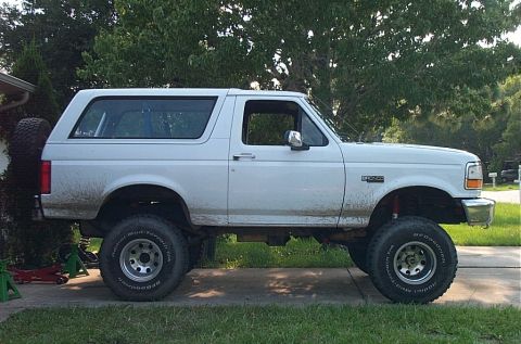 1995 Ford Bronco - Although it was in, there were a couple of things that I wasn't happy with.