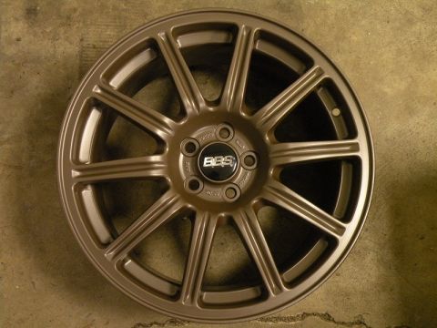 1998 Subaru Legacy - BBS Wheels After Powdercoating