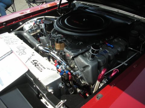 2004 Ford Crown Victoria - Custom engine bay GR Racing parts and an aluminum radiator.