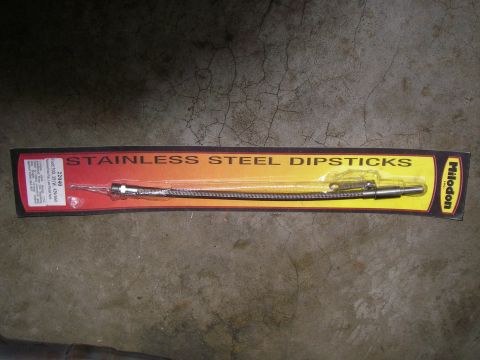 1990 Ford Bronco - Milodon stainless steel dipsticks packaged for sale, part number 22040 is visible.