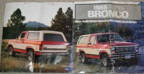 1983 Ford Bronco - Front & back covers