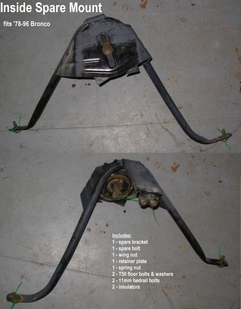 1983 Ford Bronco - Inside Spare Tire Mount from '95 Bronco Absolutely complete with all-original parts. [url=http://www.supermotors.net/registry/media/895149]…
