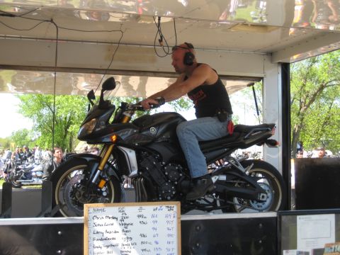 2008 Yamaha FZR1000 “Fuzzy One - TOTALLED”