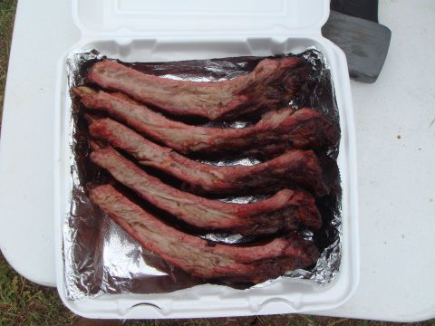 1992 Ford Bronco - Cook's choice--beef ribs