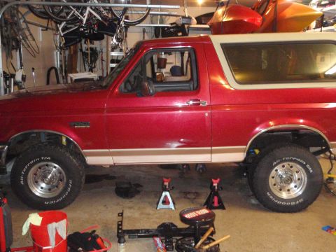 bronco rear done - 1995 Ford Bronco