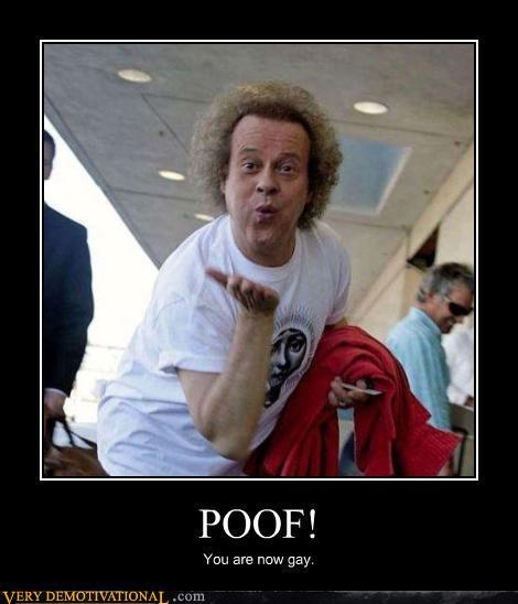 1989 Ford Bronco - Richard Simmons making a kissing face in a demotivational meme.