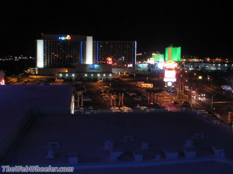 1996 Ford C-350 (Centurion Conversions) - the view from my room. Getting ready for bed & looking forward to the next two days..