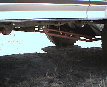 1984 Ford Bronco - Lower Trac bars (home made)