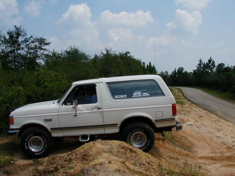 1990 Ford Bronco - Me at the entrance