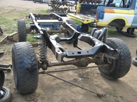 1978 Ford Bronco - paint and suspension done on new frame