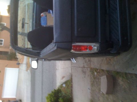 1992 Ford Bronco - Rear view of a 1992 Ford Bronco showing the taillight assembly.