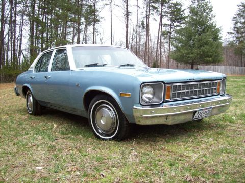 1973 Ford Maverick - This is our 1976 Nova that we inherited from my Great Uncle. Its got a 305 and currently only has 82K miles.