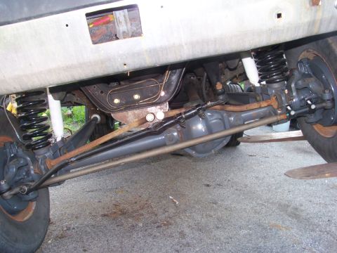 1989 Ford Bronco - Double track bar under twist