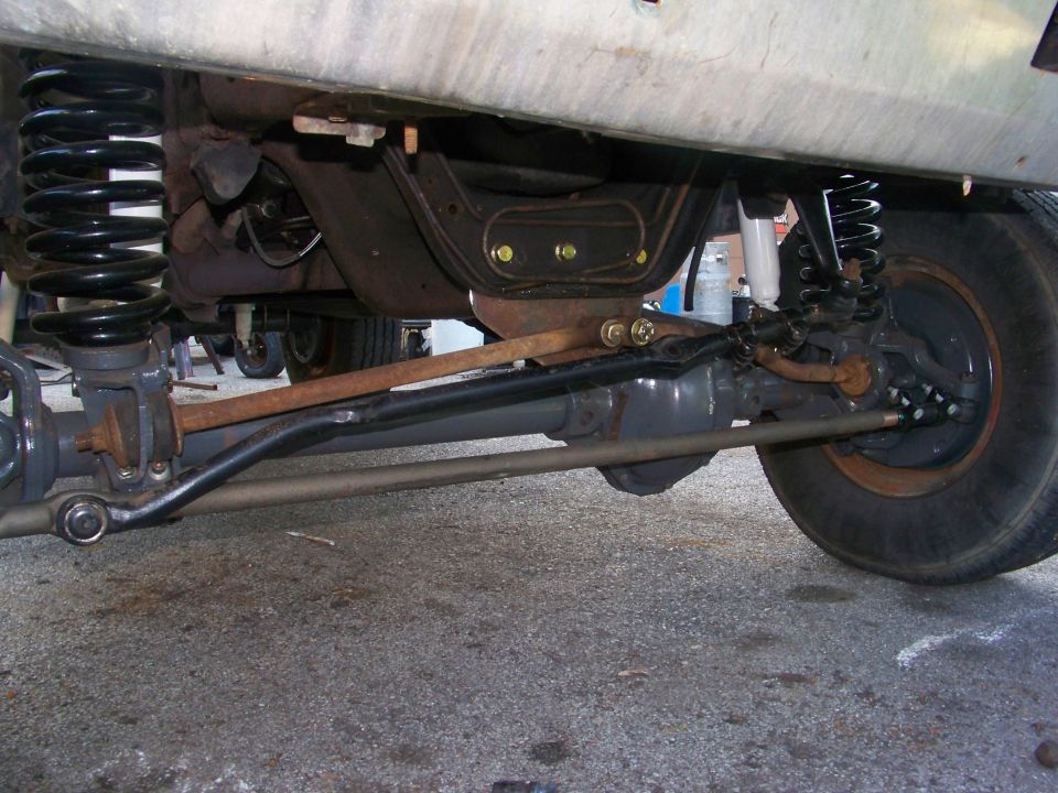 Front double track bar