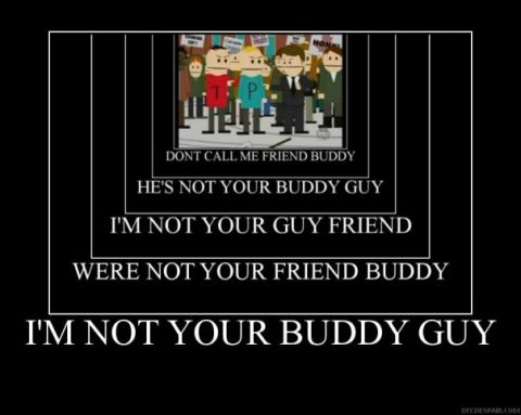 1989 Ford Bronco - This meme uses South Park characters to convey a message about friendship and identity.