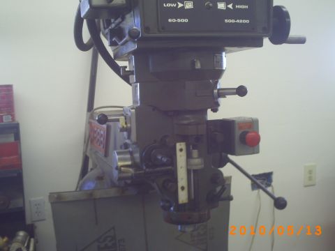 1993 Ford Taurus - Close-up of a milling machine, showing its control panel and operational levers.