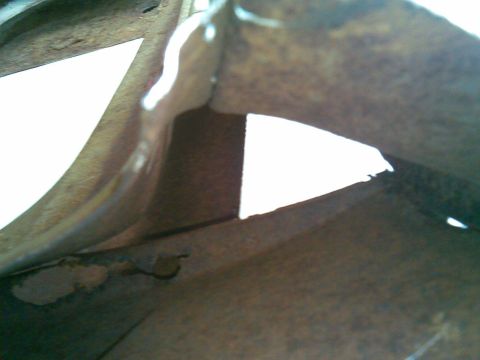 1972 Ford Ranchero - there's nothing there in the 72 roof