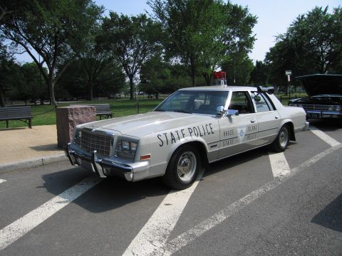 1991 Ford Crown Victoria - This is a Rhode Island State Police car, not a 1991 Ford Crown Victoria.