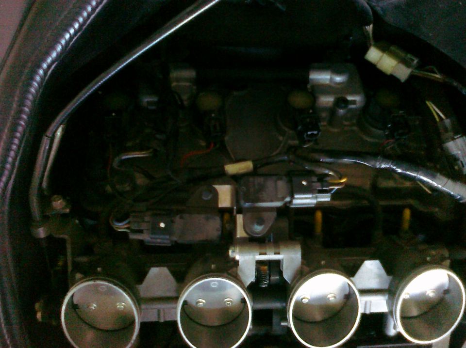 motorcycle throttle bodies and wiring
