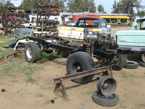 1978 Ford Bronco - motor an trans is in