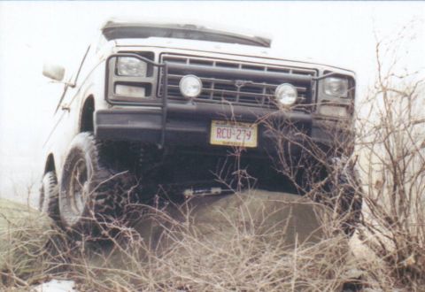 1980 Ford Bronco - I nearly ran my brother over just before he took this picture