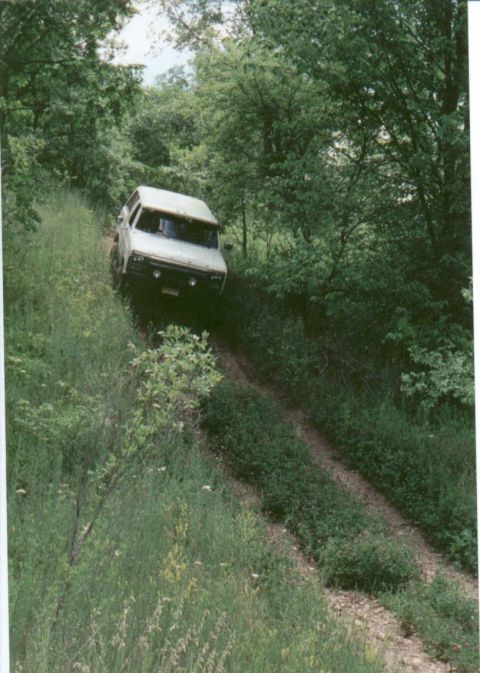 1980 Ford Bronco - This was steeper than it looks
