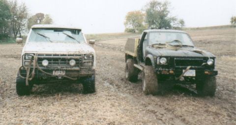 1980 Ford Bronco - We eventually got out, after walking to get another truck