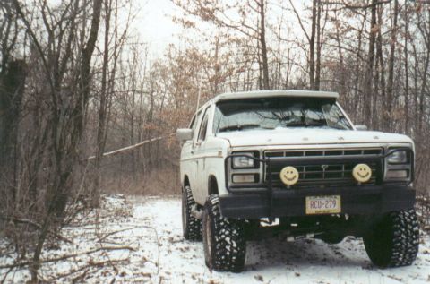 1980 Ford Bronco - Cruizin' through the wilds with my wife
