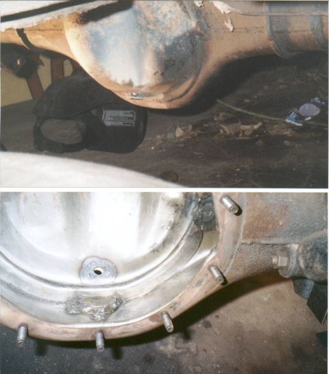 1980 Ford Bronco - I added a drain to the 9inch so I don't have to crack the third member to change the gear oil after the gear break-in. Plus more oil will d…