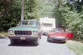 1979 Ford Bronco - the bronco and my dads miata