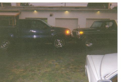 1979 Ford Bronco - would have been a cool picture with better lighting