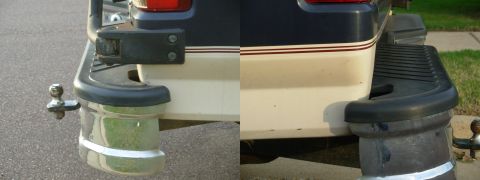 1993 Ford Bronco - I don't know how apparent these pics will make it, but the L frame rail (R side of the pic) is about 2" offset rearward. After a week of wo…