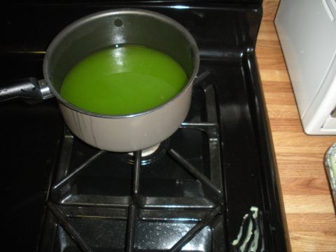 1996 Ford Bronco - A pot of green liquid is heated on a gas stove, with a watermark for SUPERMOTORS.NET visible.