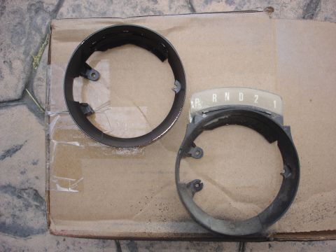 1979 Ford F-250 - Two circular metal rings are shown against a neutral background.
