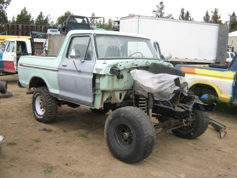1978 Ford Bronco - put on doors