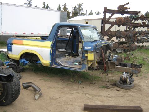 1978 Ford Bronco - now there really is nothing left
