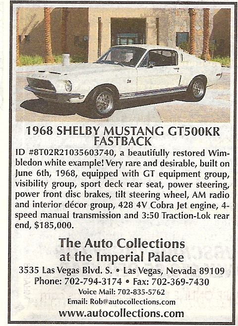 1968 Shelby GT500