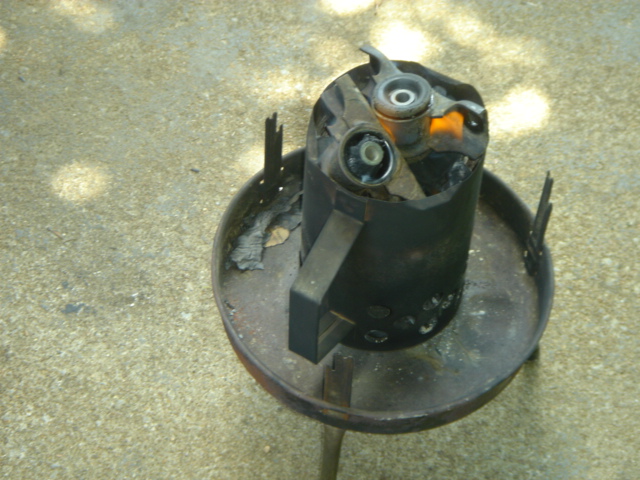 removing the bonded rubber suspension bushings
