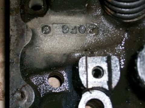 1973 Ford Ranchero - Engine part with visible casting numbers, likely a Ford component.