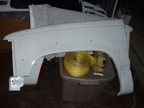 1994 GMC Suburban - Fenders, other is behind it.