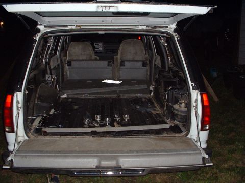 1994 GMC Suburban - Tonight's work (not much)