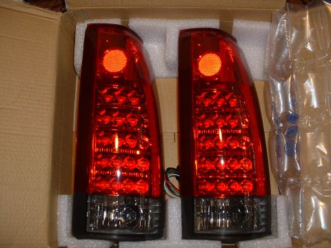 1994 GMC Suburban - New tails, LEDs.
