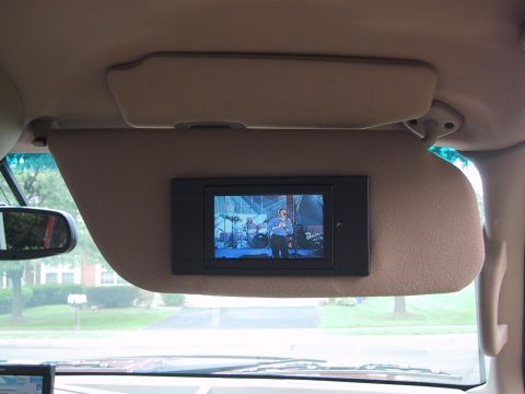 2001 Ford Excursion - Passenger side visor