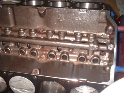 1968 Ford Mustang - Close-up of an engine block showing casting numbers 3935209-36. The registry claims it is a 1968 Ford Mustang, but this is a part, not the…