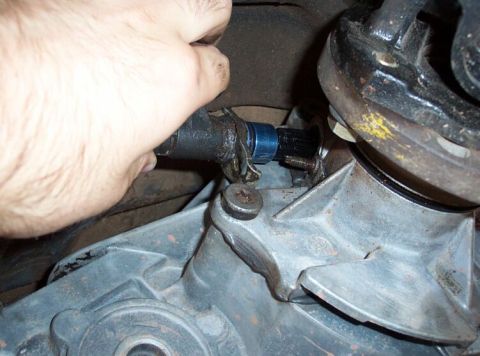 1990 Ford Bronco - The entire assy will now pull out