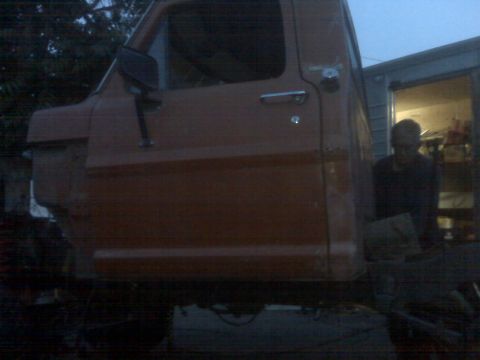 1969 Ford F-250 - This truck cab appears to be from the early 1970s, not a 1969 model.