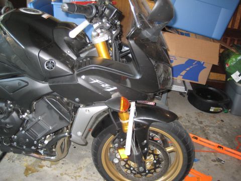 2008 Yamaha FZR1000 “Fuzzy One - TOTALLED”